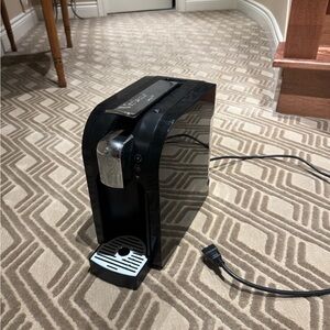 Sleek Black Coffee Maker